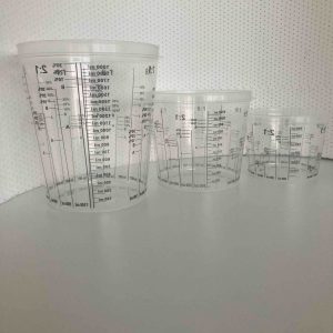 Mixing Cups - Wide Base