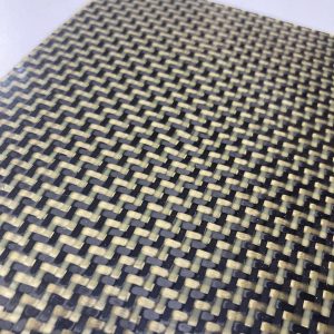 188gsm Twill Weave Carbon Kevlar Cloth