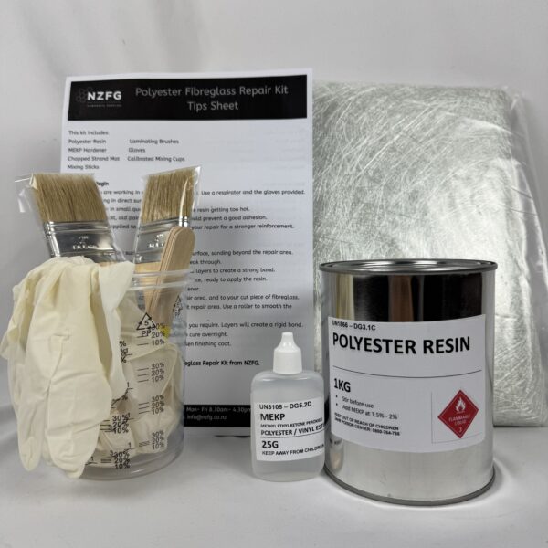 Fibreglass Repair Kit - Polyester - Image 3