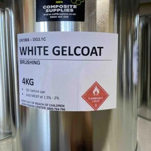 Gelcoat - White - Brushing