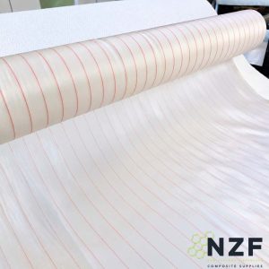 Peel Ply - Red Striped - 1m Wide
