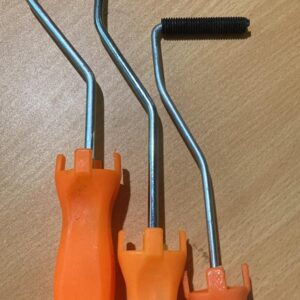 Laminating Rollers - Steel Spiral - Plastic Handle